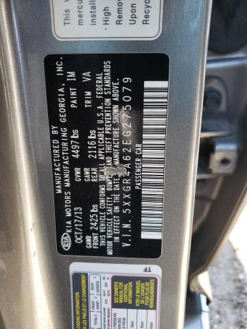 Photo 9 VIN: 5XXGR4A62EG275079 - KIA OPTIMA SX 