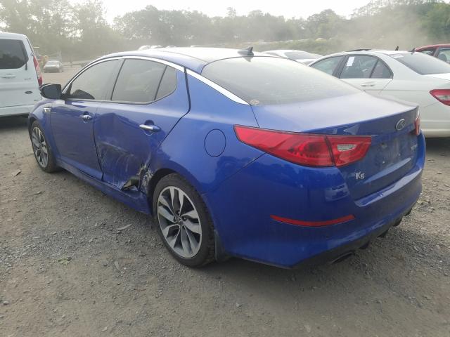 Photo 2 VIN: 5XXGR4A62FG388855 - KIA OPTIMA SX 