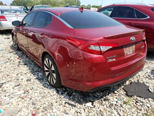 Photo 2 VIN: 5XXGR4A63DG108602 - KIA OPTIMA SX 