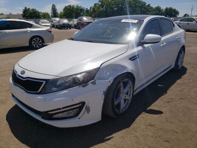 Photo 1 VIN: 5XXGR4A63DG171411 - KIA OPTIMA SX 