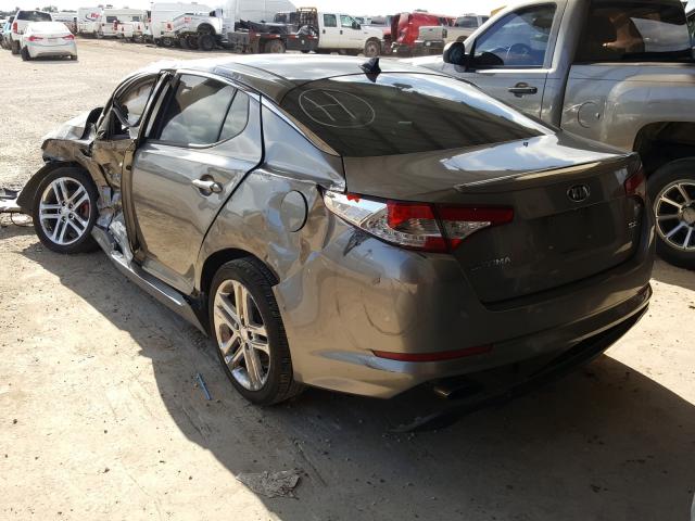 Photo 2 VIN: 5XXGR4A63DG240906 - KIA OPTIMA SX 