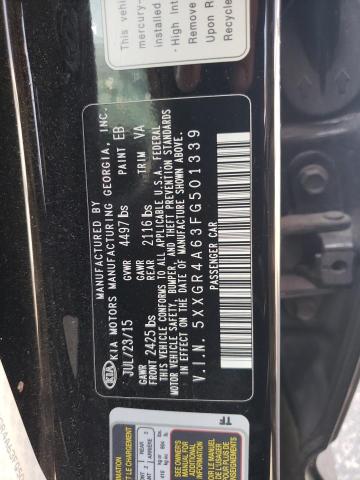 Photo 11 VIN: 5XXGR4A63FG501339 - KIA OPTIMA 