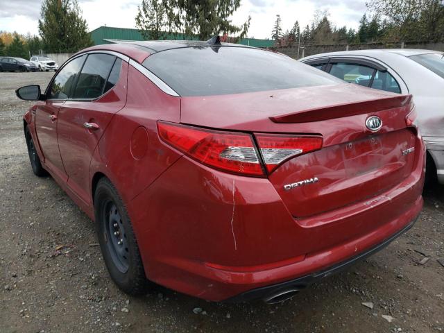 Photo 2 VIN: 5XXGR4A64CG005106 - KIA OPTIMA SX 