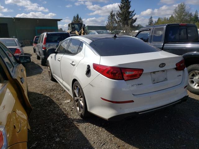 Photo 2 VIN: 5XXGR4A64FG390607 - KIA OPTIMA SX 