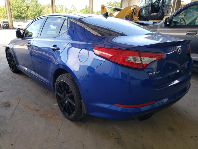 Photo 2 VIN: 5XXGR4A65DG103580 - KIA OPTIMA SX 