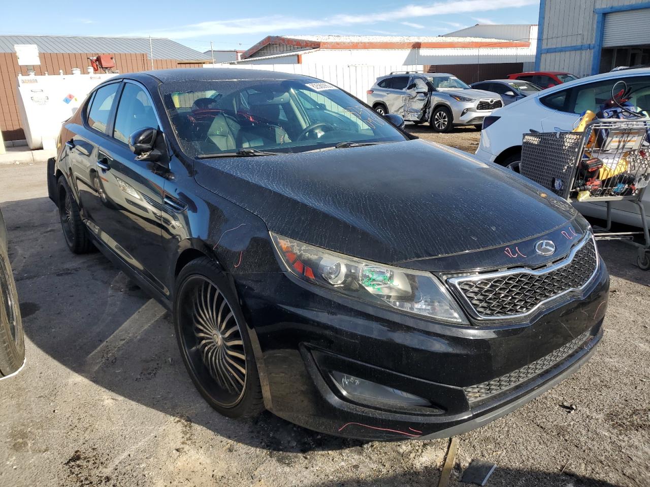 Photo 3 VIN: 5XXGR4A65DG183057 - KIA OPTIMA 