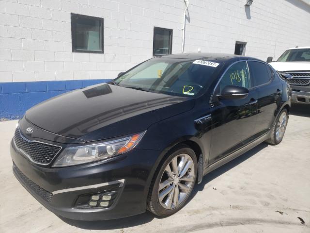 Photo 1 VIN: 5XXGR4A65FG357258 - KIA OPTIMA SX 