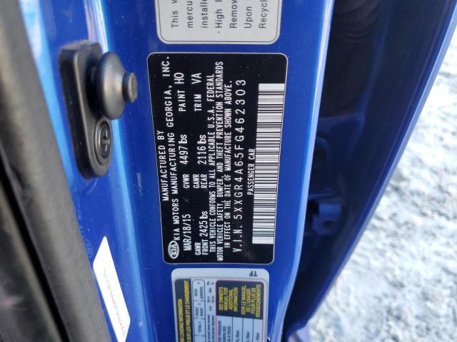 Photo 11 VIN: 5XXGR4A65FG462303 - KIA OPTIMA SX 