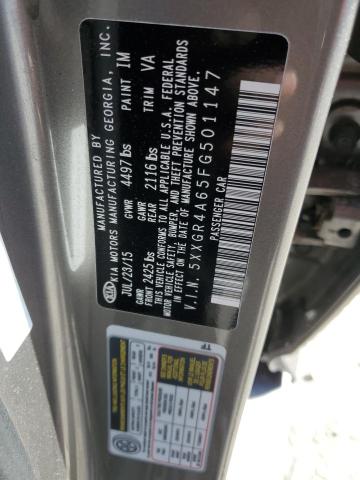 Photo 11 VIN: 5XXGR4A65FG501147 - KIA OPTIMA 