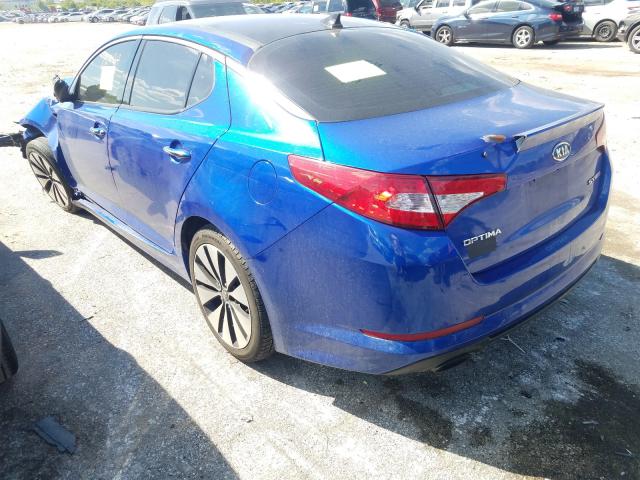 Photo 2 VIN: 5XXGR4A66CG019198 - KIA OPTIMA SX 