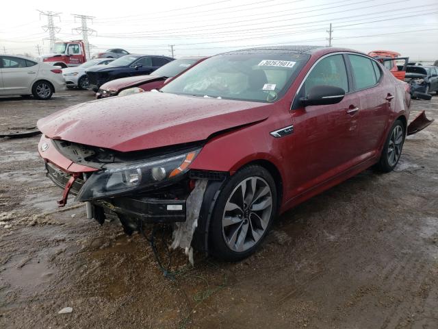 Photo 1 VIN: 5XXGR4A66EG250430 - KIA OPTIMA SX 