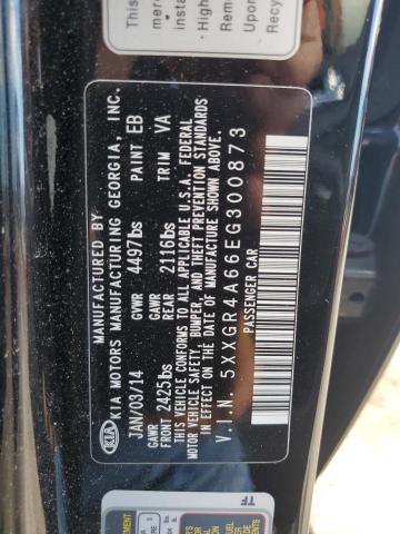 Photo 12 VIN: 5XXGR4A66EG300873 - KIA OPTIMA 