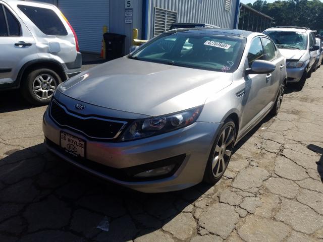 Photo 1 VIN: 5XXGR4A67DG219573 - KIA OPTIMA SX 