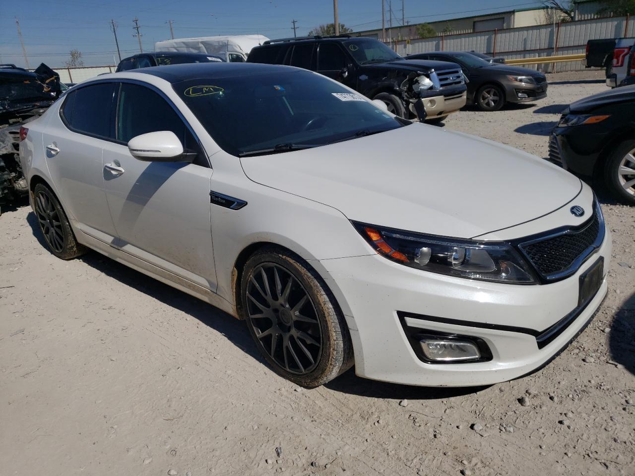 Photo 3 VIN: 5XXGR4A67EG314216 - KIA OPTIMA 