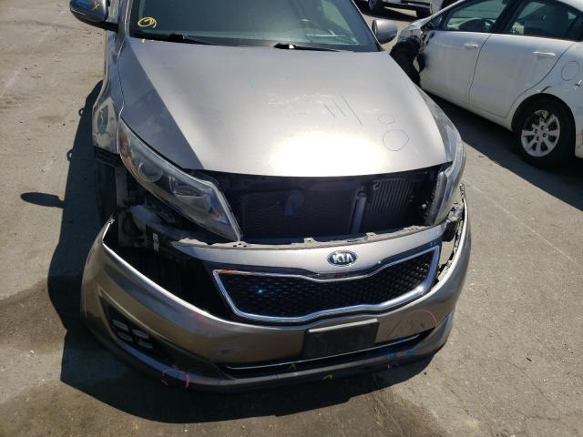 Photo 8 VIN: 5XXGR4A67FG379374 - KIA OPTIMA SX 