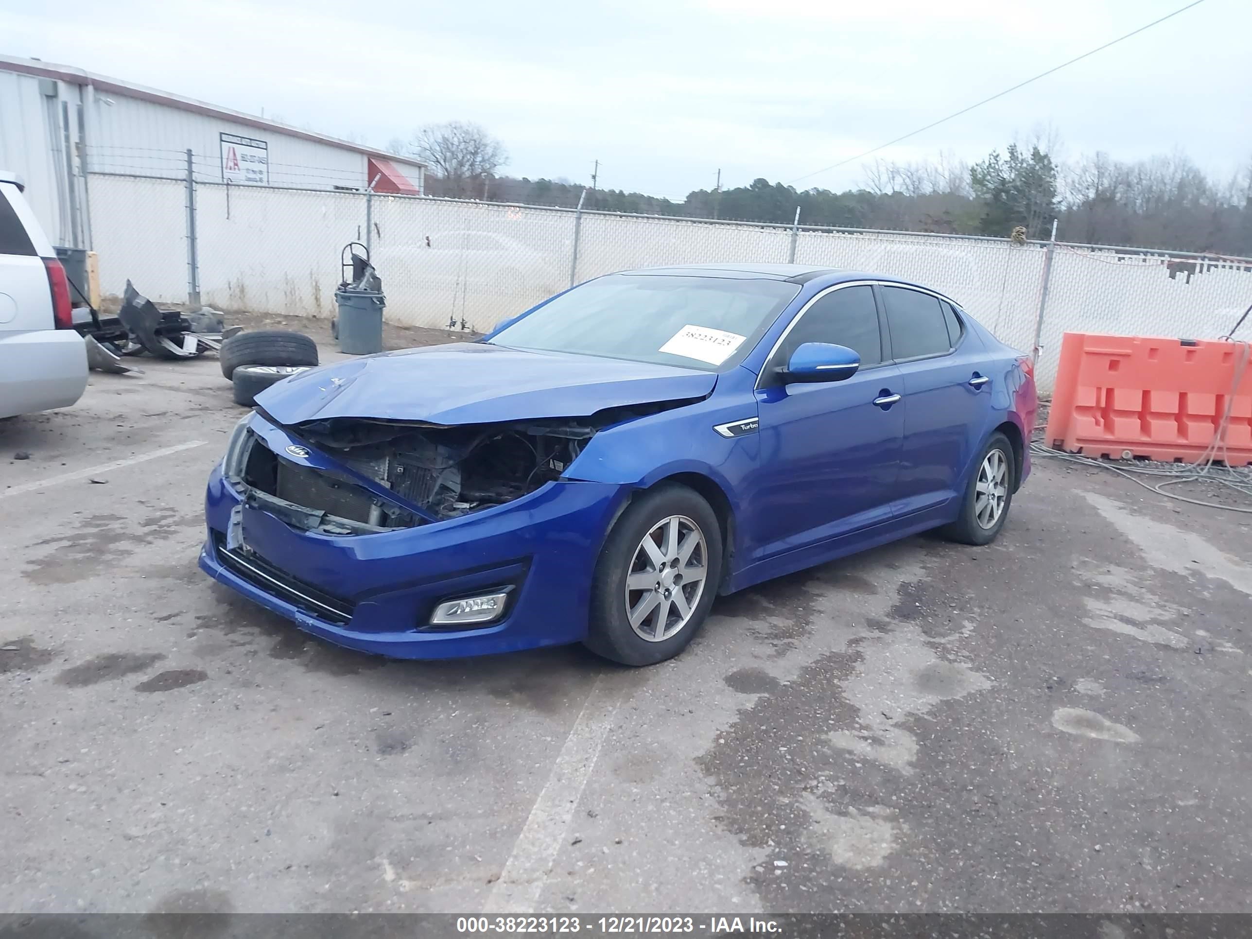 Photo 0 VIN: 5XXGR4A67FG399138 - KIA OPTIMA 