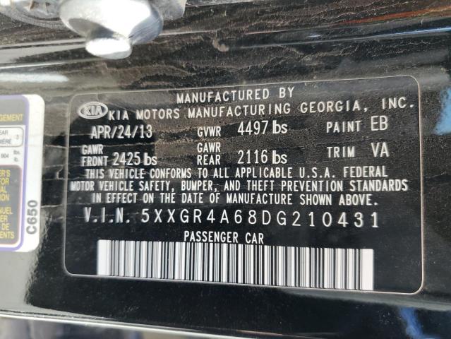 Photo 9 VIN: 5XXGR4A68DG210431 - KIA OPTIMA SX 