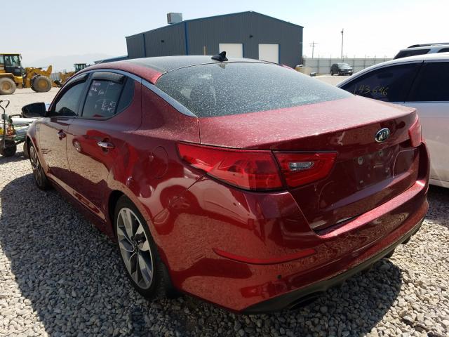 Photo 2 VIN: 5XXGR4A68EG323507 - KIA OPTIMA SX 