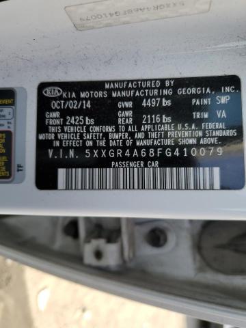 Photo 12 VIN: 5XXGR4A68FG410079 - KIA OPTIMA 