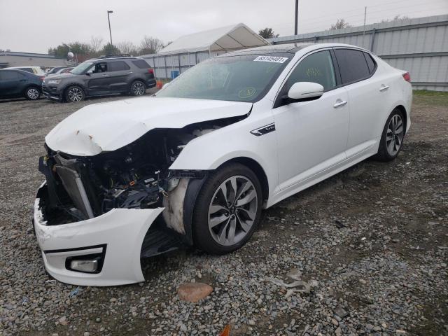 Photo 1 VIN: 5XXGR4A68FG418280 - KIA OPTIMA SX 