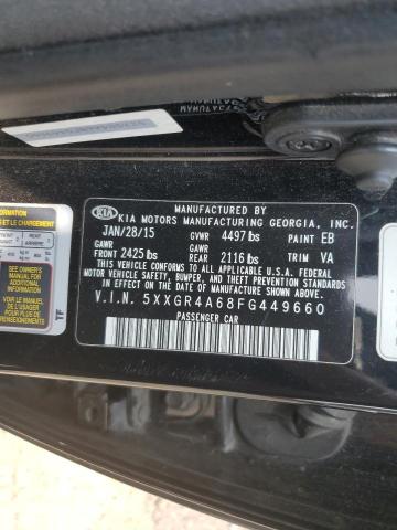 Photo 11 VIN: 5XXGR4A68FG449660 - KIA OPTIMA SX 