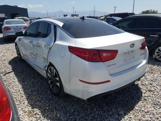 Photo 2 VIN: 5XXGR4A68FG482478 - KIA OPTIMA SX 