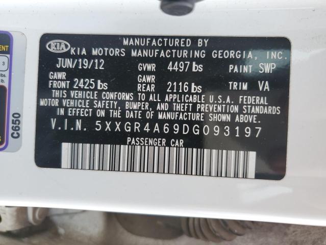 Photo 11 VIN: 5XXGR4A69DG093197 - KIA OPTIMA SX 