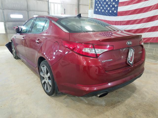 Photo 2 VIN: 5XXGR4A69DG151132 - KIA OPTIMA SX 