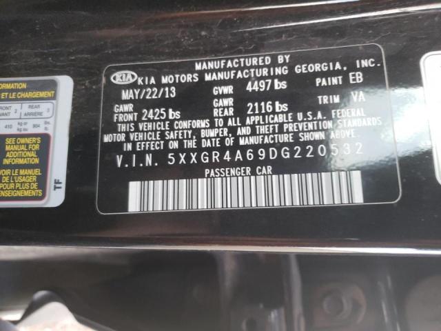 Photo 9 VIN: 5XXGR4A69DG220532 - KIA OPTIMA SX 