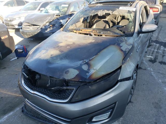 Photo 8 VIN: 5XXGR4A69EG293563 - KIA OPTIMA SX 