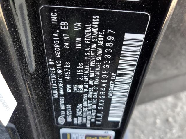 Photo 9 VIN: 5XXGR4A69EG333897 - KIA OPTIMA SX 