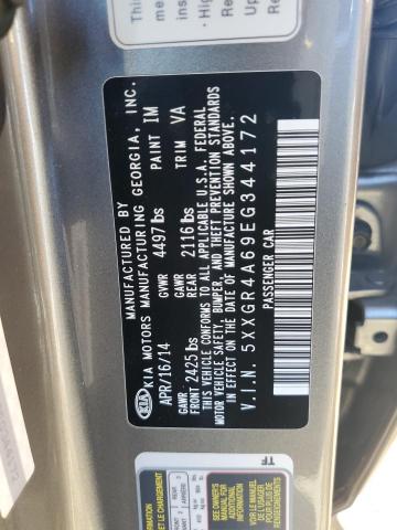 Photo 11 VIN: 5XXGR4A69EG344172 - KIA OPTIMA SX 