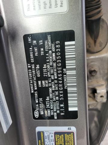 Photo 11 VIN: 5XXGR4A69EG350389 - KIA OPTIMA 