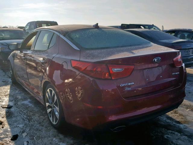 Photo 2 VIN: 5XXGR4A69FG360857 - KIA OPTIMA SX 