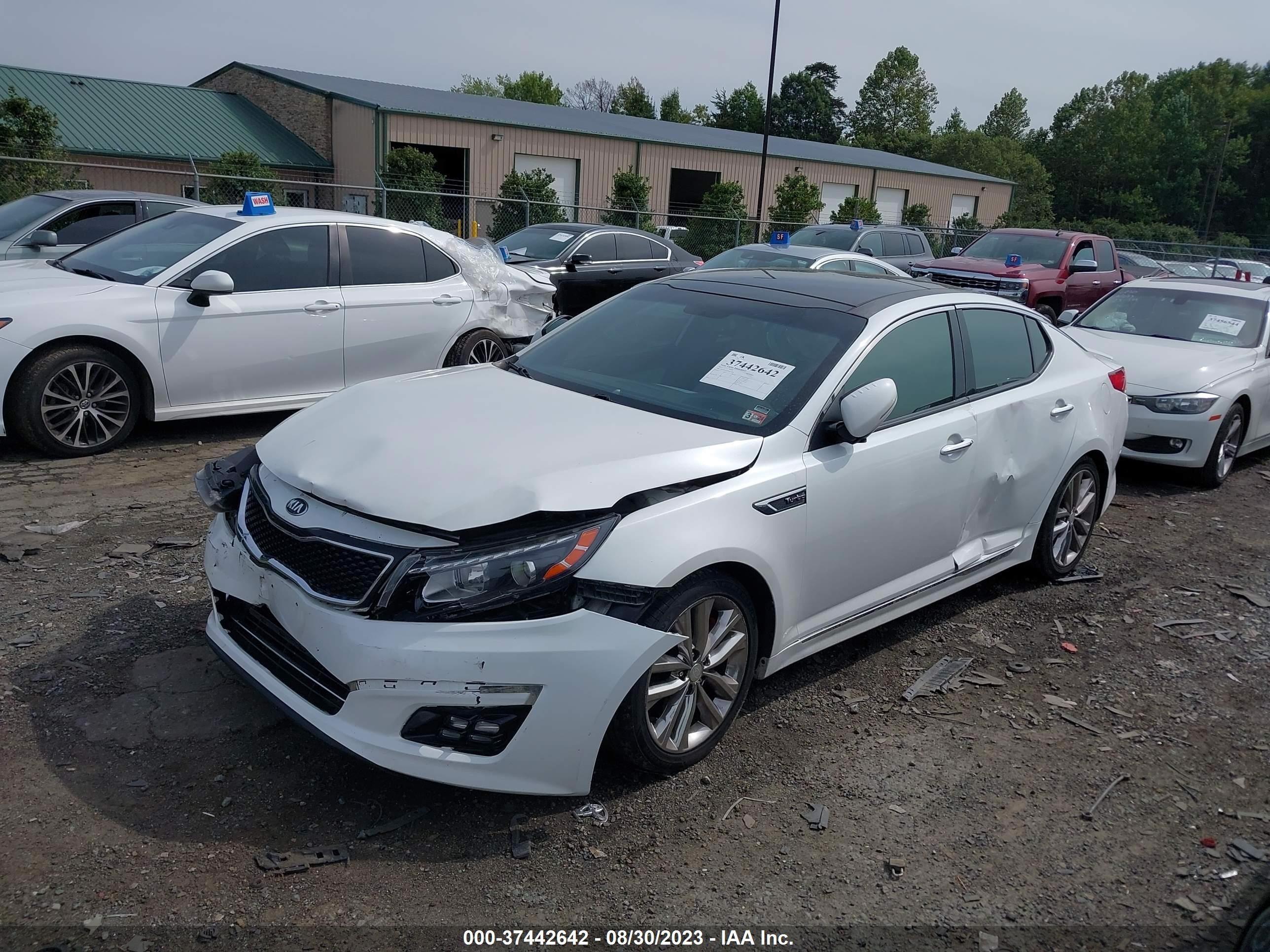 Photo 1 VIN: 5XXGR4A69FG453894 - KIA OPTIMA 