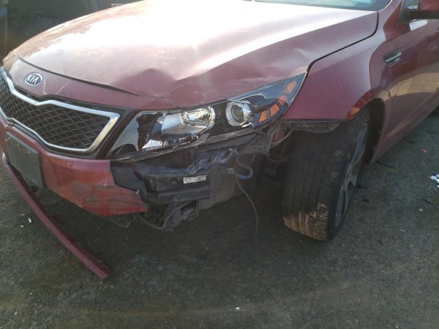 Photo 8 VIN: 5XXGR4A6XCG064337 - KIA OPTIMA SX 