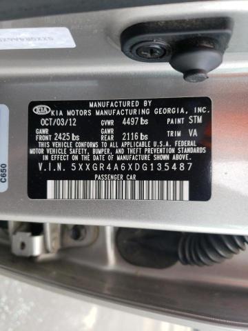 Photo 9 VIN: 5XXGR4A6XDG135487 - KIA OPTIMA SX 