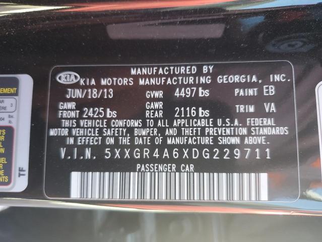 Photo 12 VIN: 5XXGR4A6XDG229711 - KIA OPTIMA 