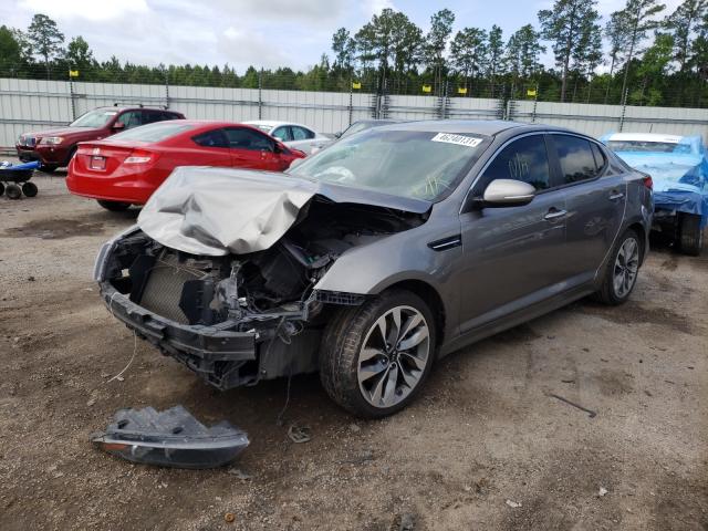 Photo 1 VIN: 5XXGR4A74FG375758 - KIA OPTIMA SX 