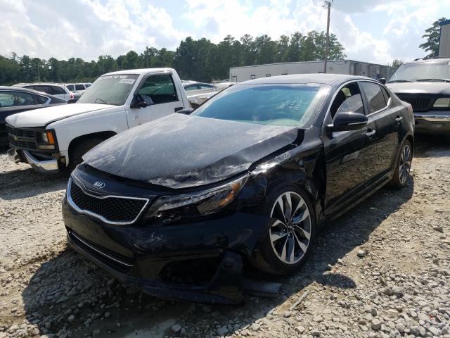 Photo 1 VIN: 5XXGR4A76FG411465 - KIA OPTIMA SX 