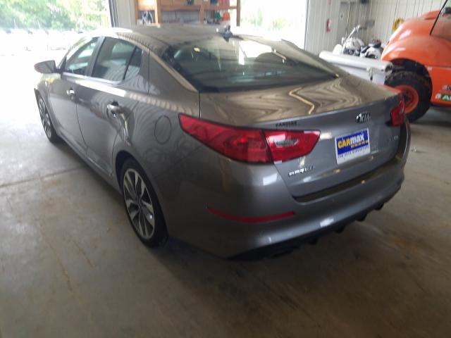 Photo 2 VIN: 5XXGR4A77FG357075 - KIA OPTIMA SX 