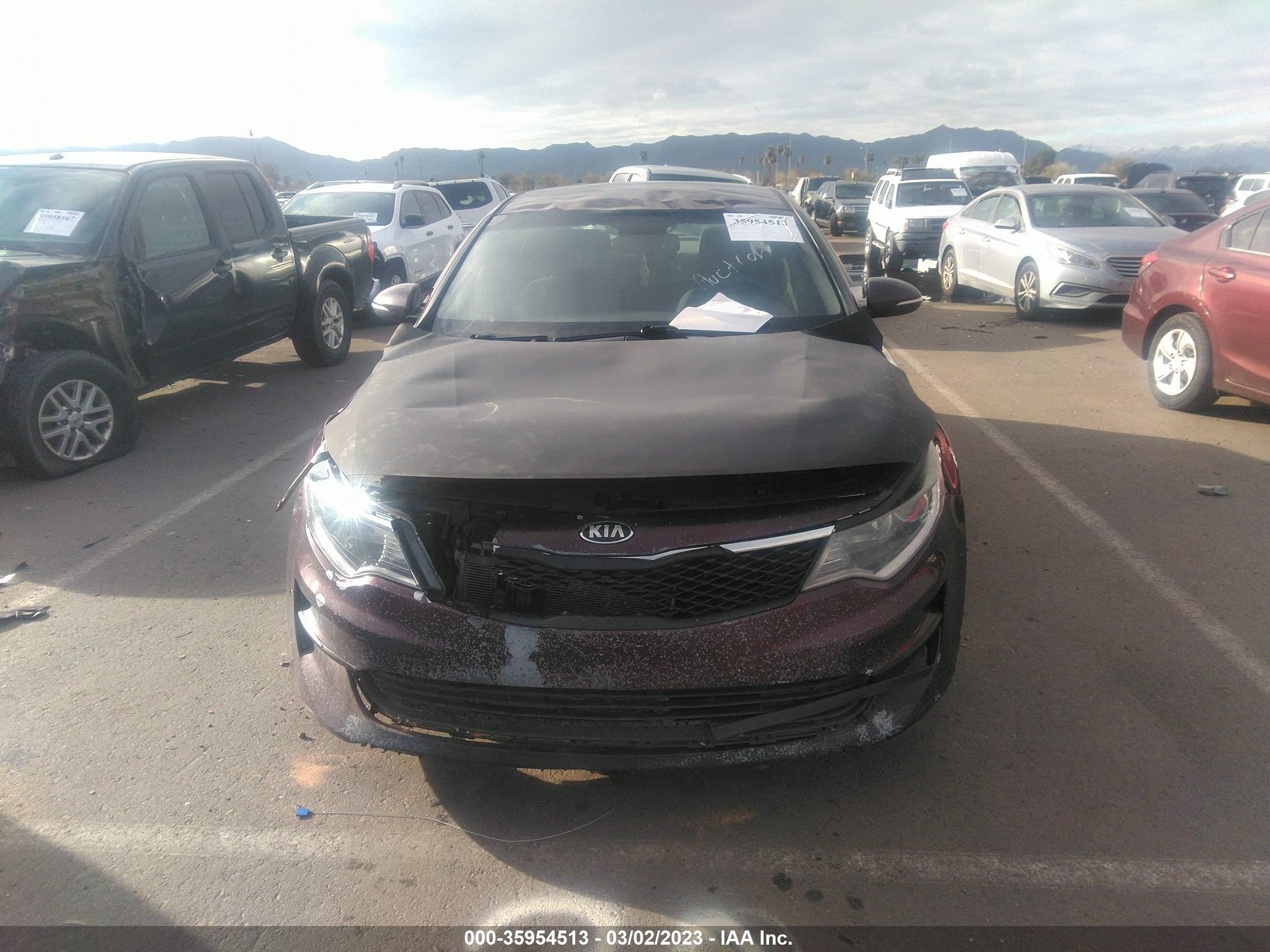 Photo 5 VIN: 5XXGT4L12GG002231 - KIA OPTIMA 