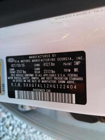 Photo 9 VIN: 5XXGT4L12HG122404 - KIA OPTIMA 