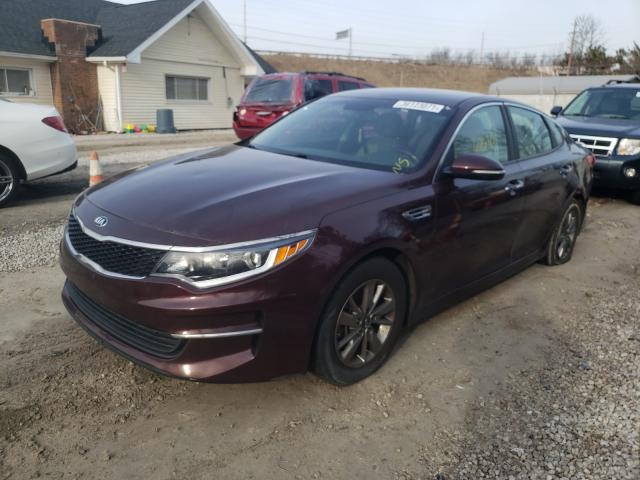 Photo 1 VIN: 5XXGT4L18GG037162 - KIA OPTIMA LX 