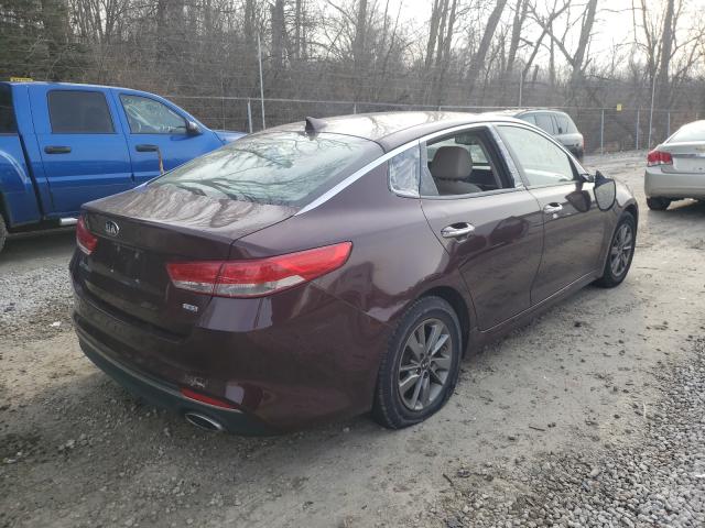 Photo 3 VIN: 5XXGT4L18GG037162 - KIA OPTIMA LX 