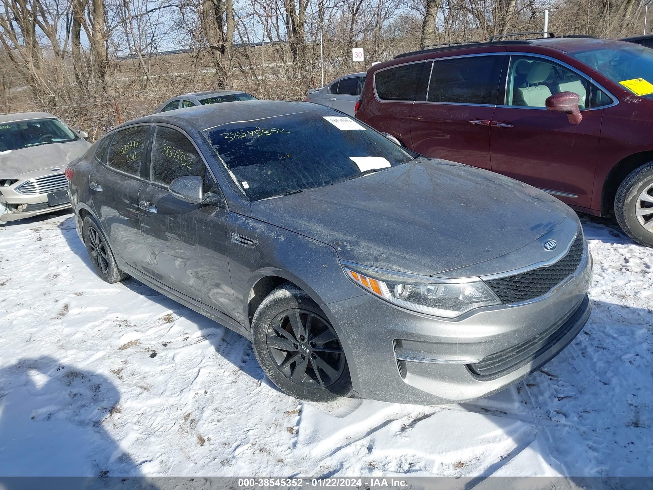 Photo 0 VIN: 5XXGT4L30GG020292 - KIA OPTIMA 