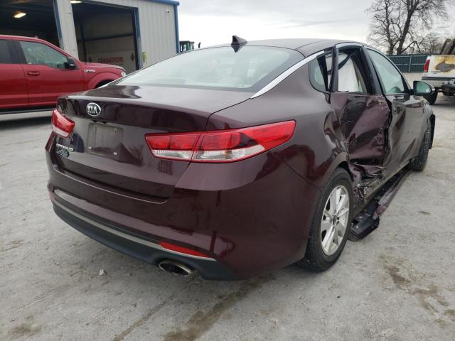 Photo 3 VIN: 5XXGT4L30GG024214 - KIA OPTIMA LX 