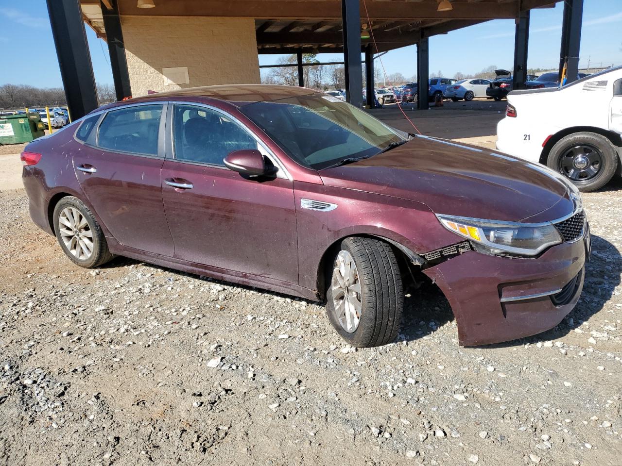 Photo 3 VIN: 5XXGT4L30HG131040 - KIA OPTIMA 