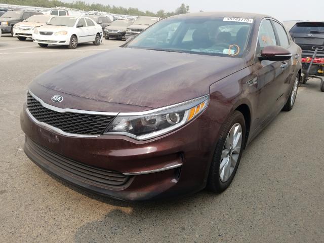 Photo 1 VIN: 5XXGT4L30HG171148 - KIA OPTIMA LX 