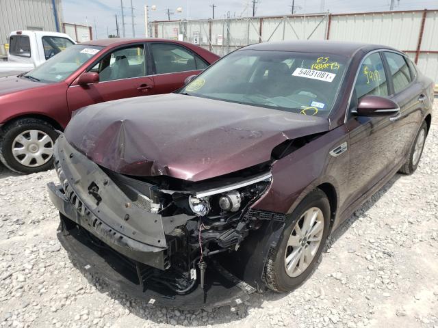 Photo 1 VIN: 5XXGT4L30JG184973 - KIA OPTIMA LX 